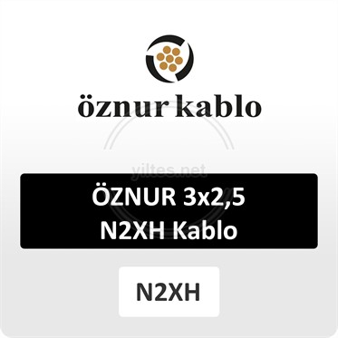 ÖZNUR 3x2,5 N2XH Kablo