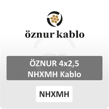 NHXMH 4×2,5 HF Antigron Kablo - ÖZNUR [Makaradan Kesim]